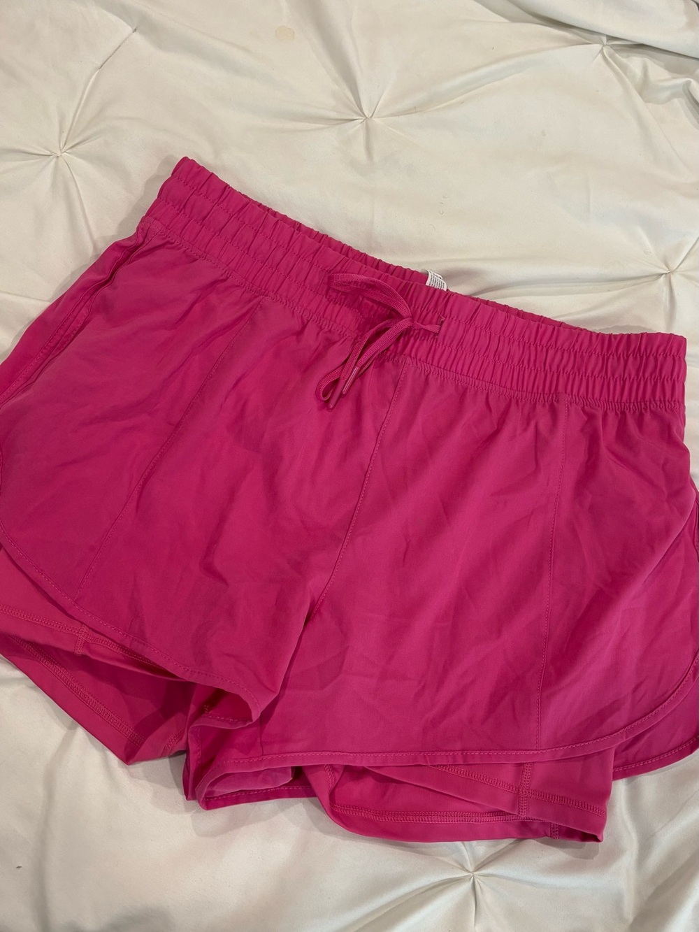 90 Degree Pink Athletic Shorts with Built in Biker Shorts